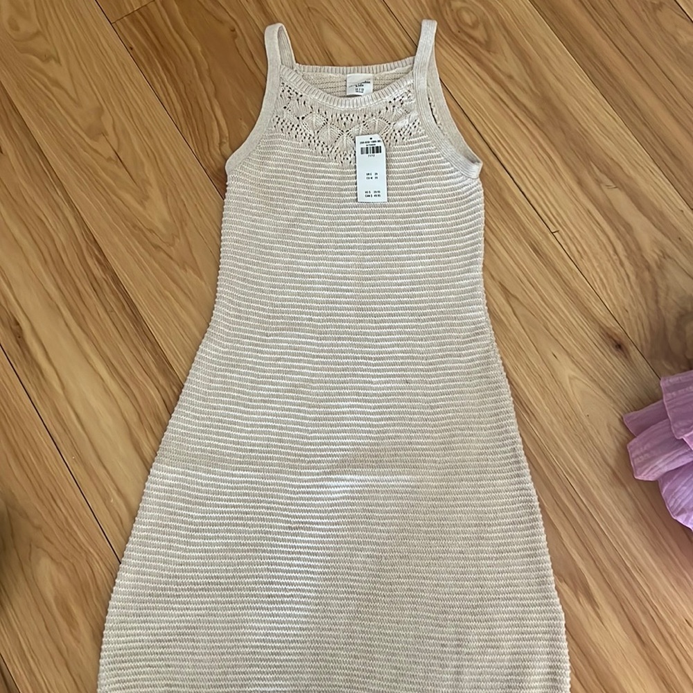 Abercrombie kids girls sweater tank dress size 11/12